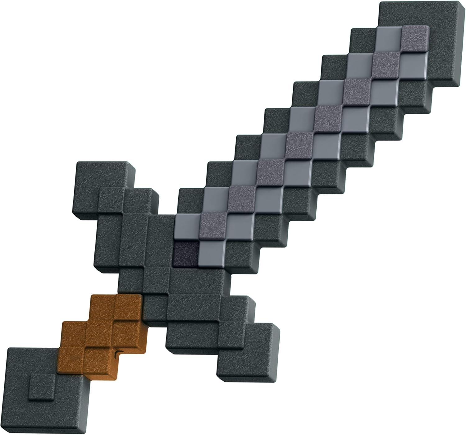 Épée en pierre Minecraft au design pixélisé pour jeu de rôle – Image 3