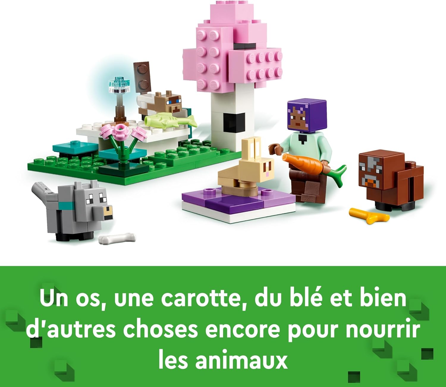 LEGO Minecraft 21253 Sanctuaire Animalier du biome plaine dès 7 ans – Image 7