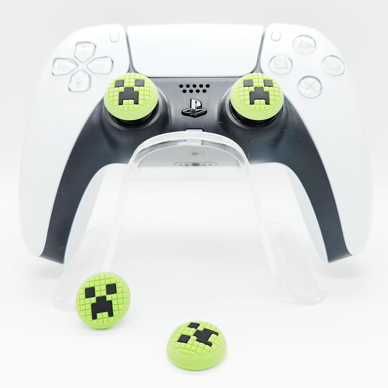 Lot de 4 capuchons de sticks Minecraft en silicone pour manette PlayStation 5 – Image 5