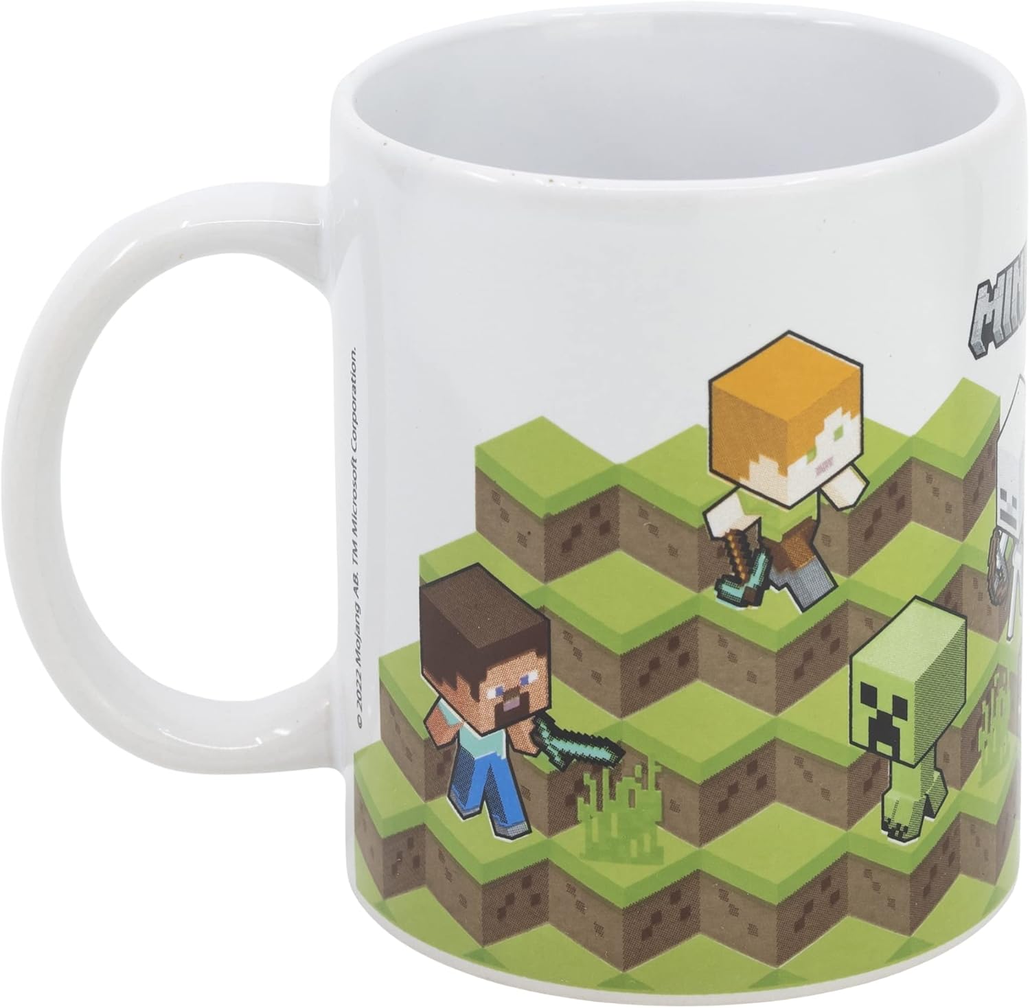 Mug Minecraft en céramique à sublimation 325 ml avec boîte