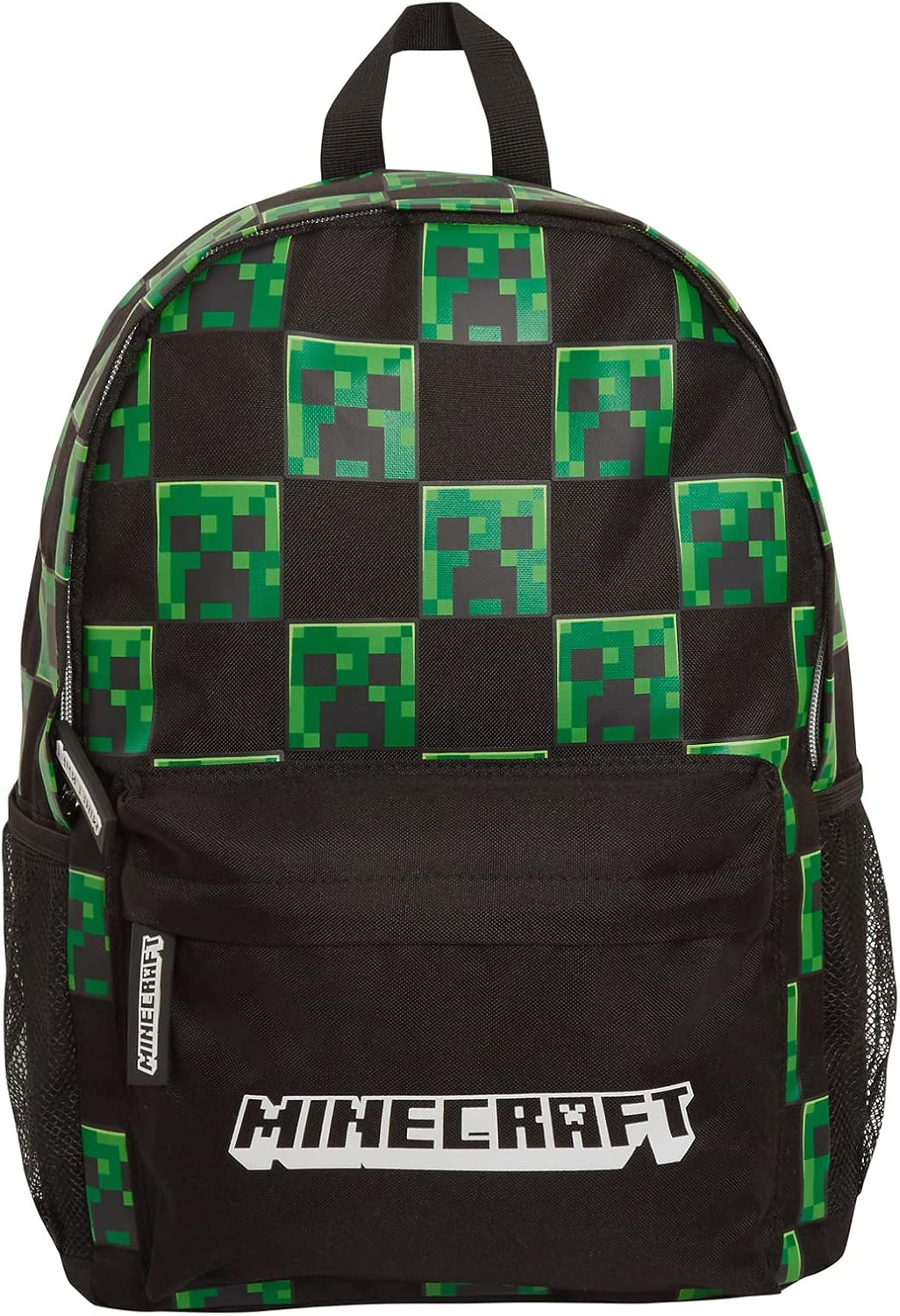 Sac à dos Minecraft Creeper noir pour enfants, adultes et ordinateur portable – Image 7