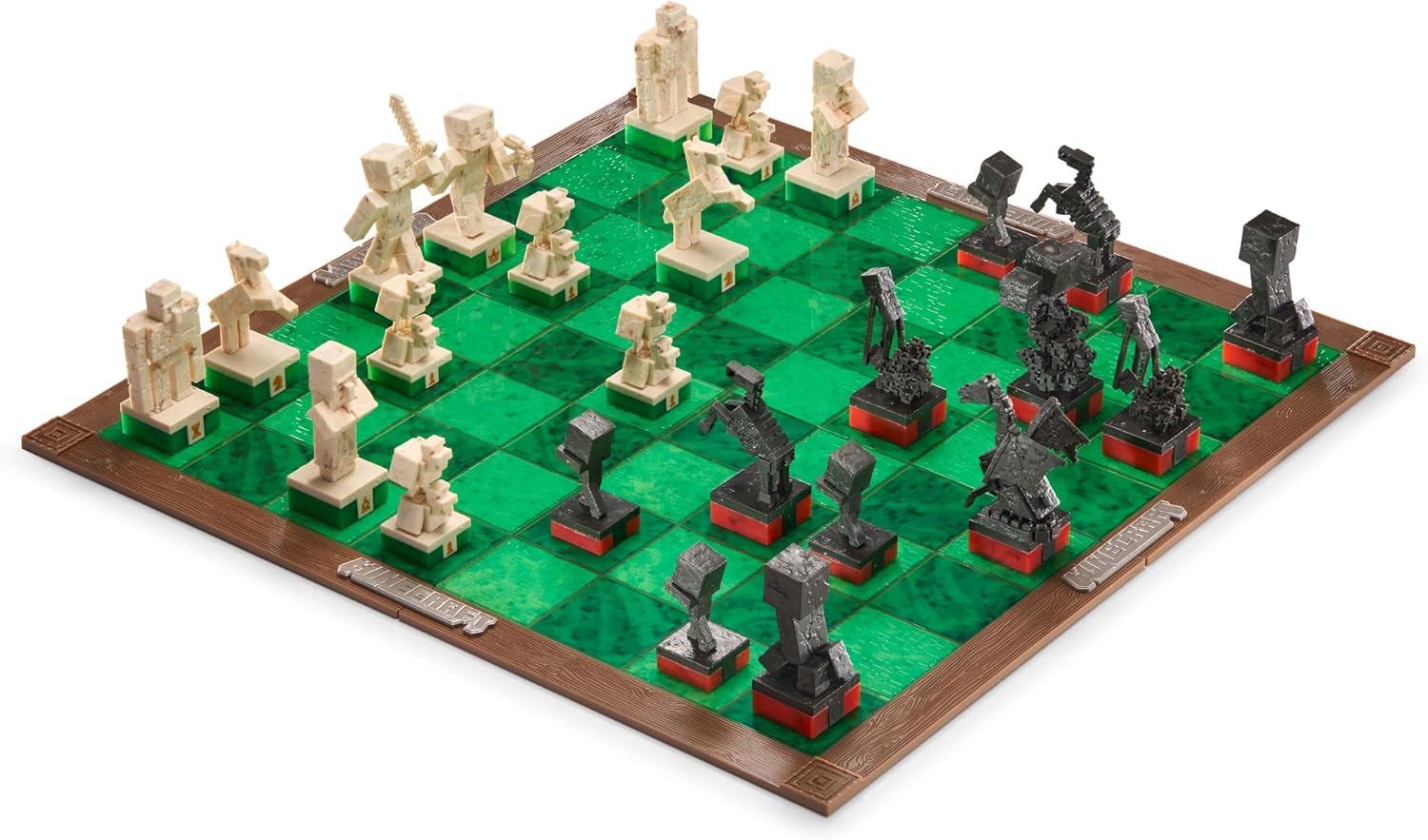 Jeu d’échecs Minecraft Héros de la Surface contre Monstres, The Noble Collection – Image 4