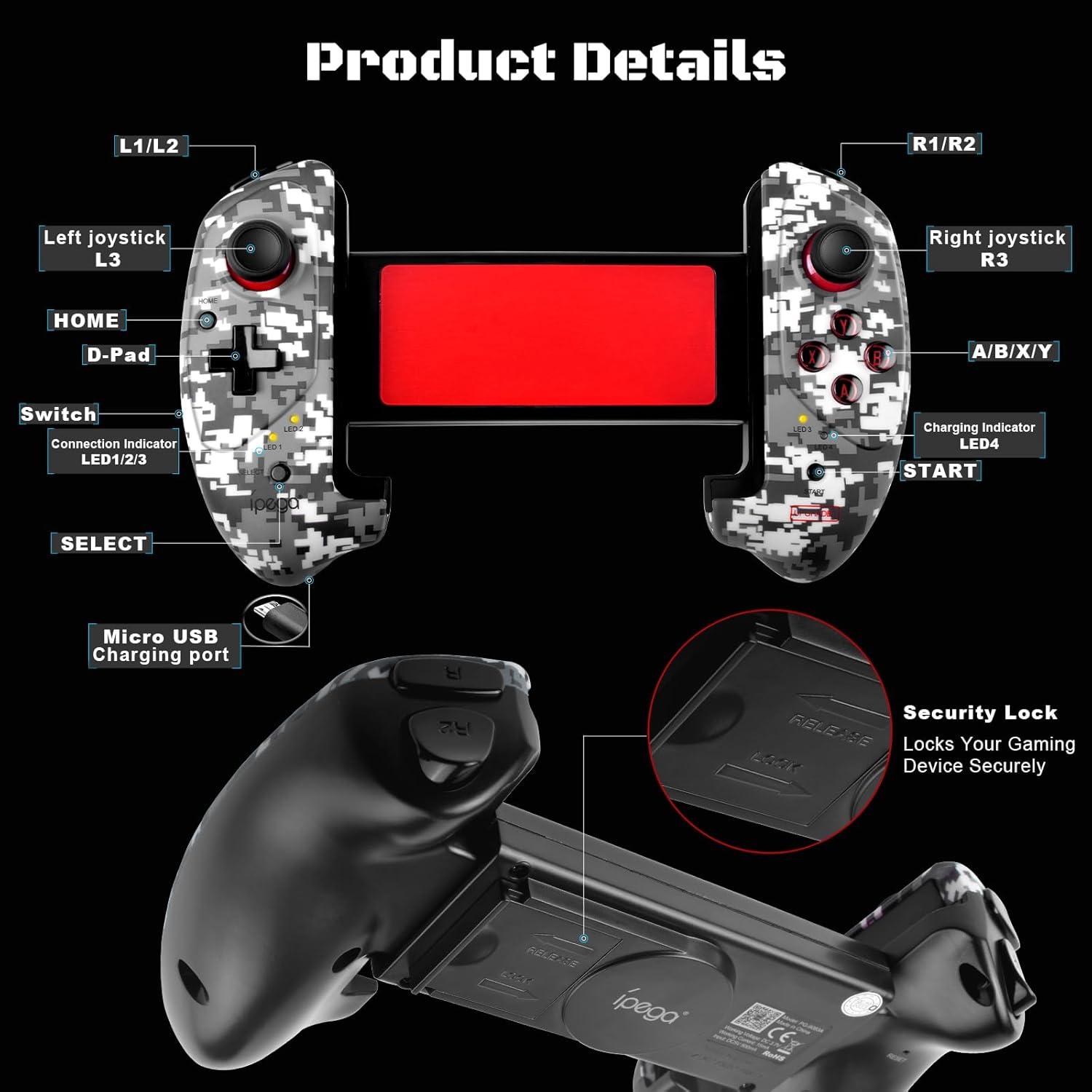 Manette sans fil Joso Direct Play pour Android, iOS et PC – Image 4