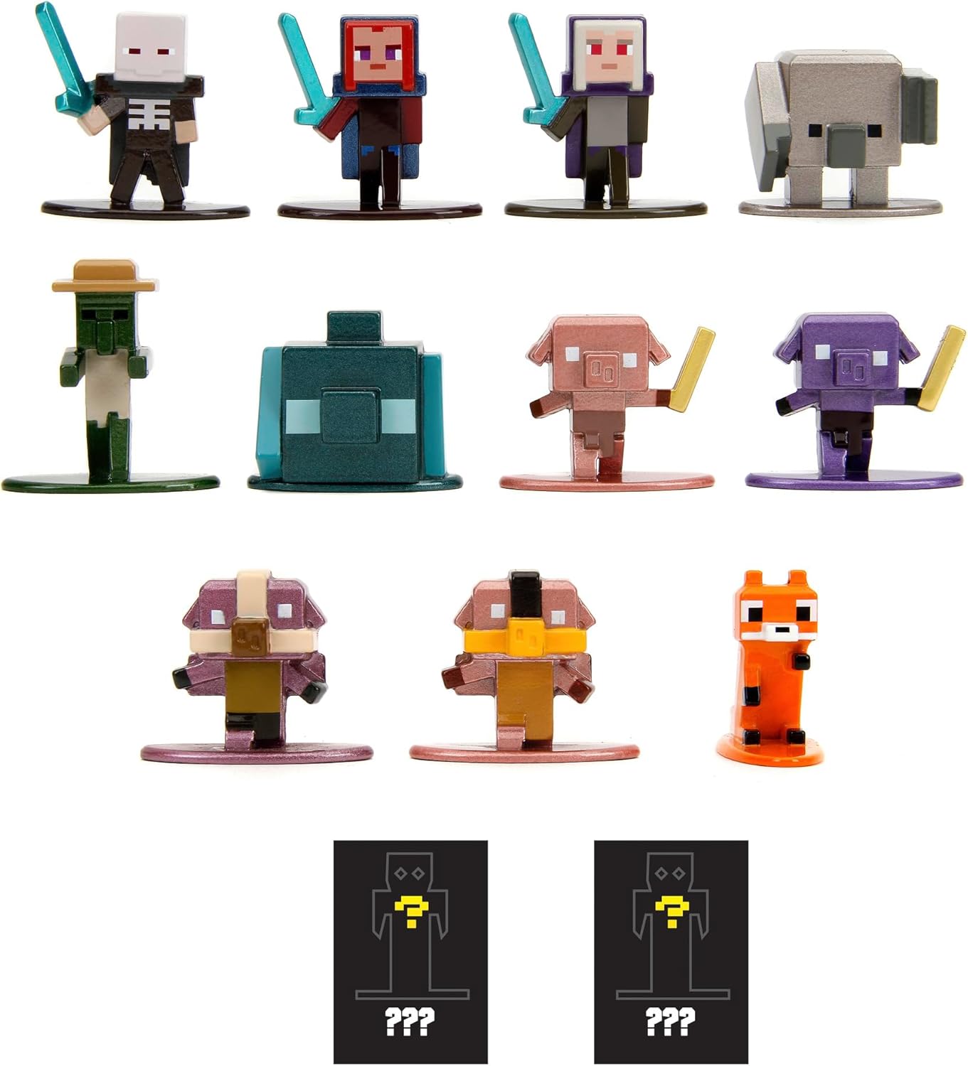 Minecraft Legends Nanofigs Vague 2 en métal 4 cm blind pack – Image 3
