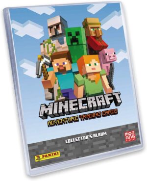 Starter pack Minecraft Panini avec classeur et 24 cartes