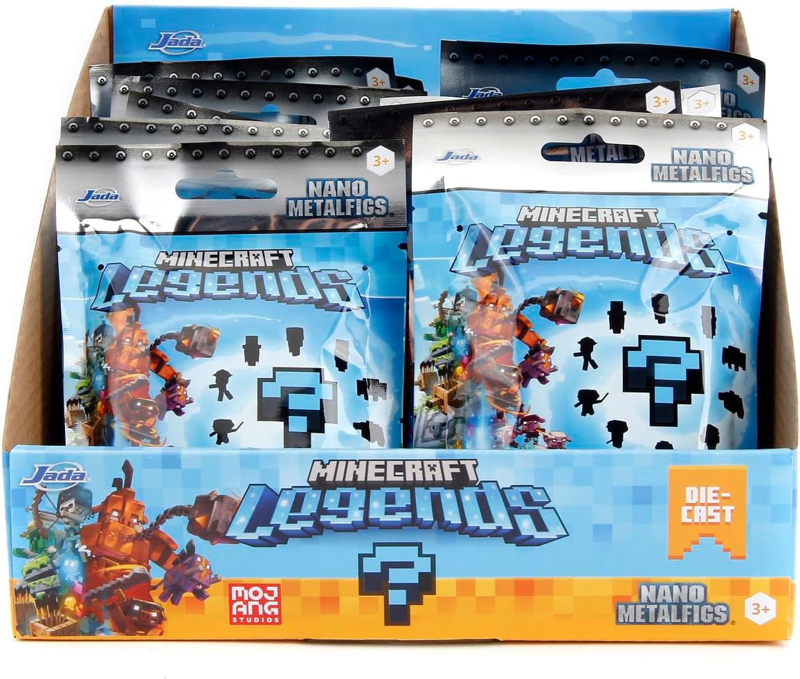 Minecraft Legends Nanofigs Vague 2 en métal 4 cm blind pack – Image 6