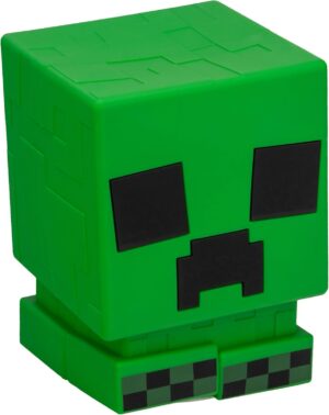 Lampe SquishyGlo Minecraft Creeper rechargeable sans fil en silicone