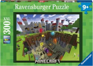 Puzzle Minecraft XXL 300 pièces Ravensburger pour enfant dès 9 ans