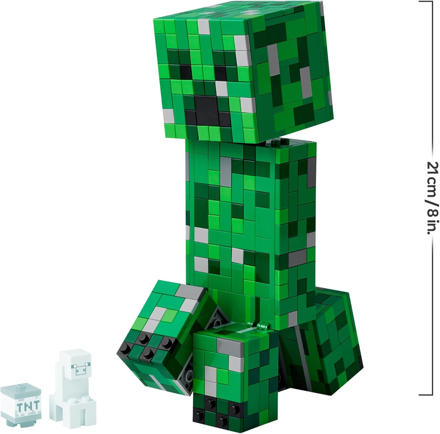 Figurine articulée LEGO Minecraft Creeper avec espace secret 21276 – Image 8