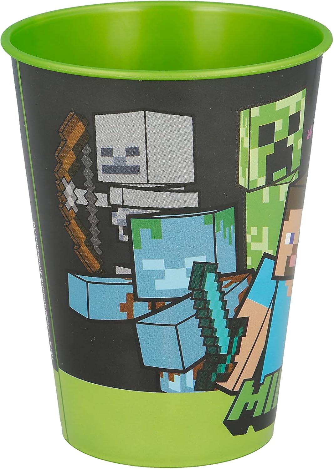 Gobelet réutilisable enfant 260 ML en Plastique sans BPA Minecraft – Image 3