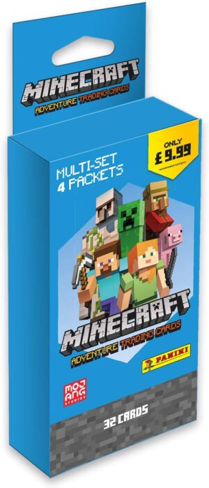 Minecraft Panini, lot de cartes à collectionner sous blister