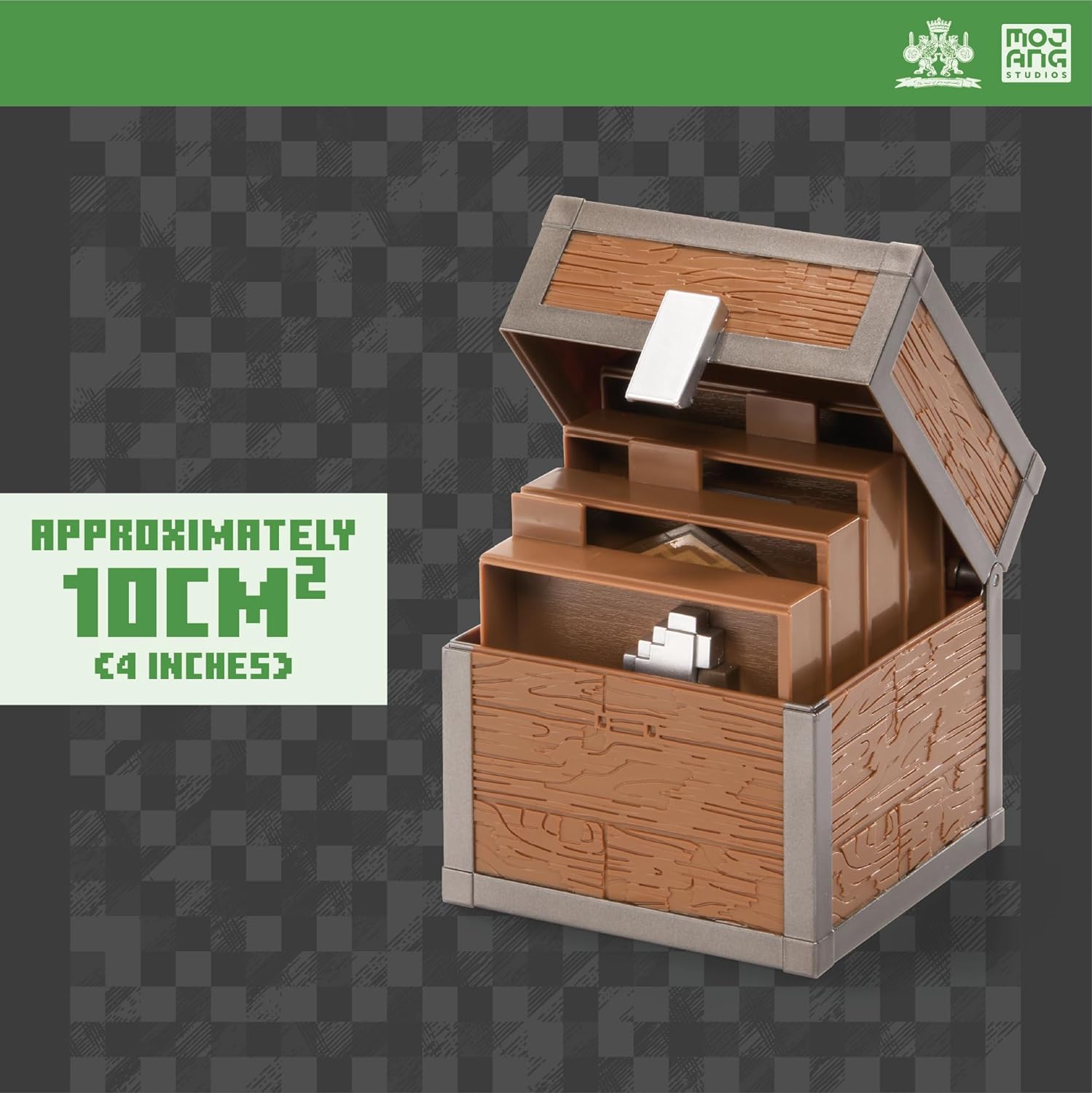 Coffre d'inventaire Forest Minecraft The Noble Collection – Image 3