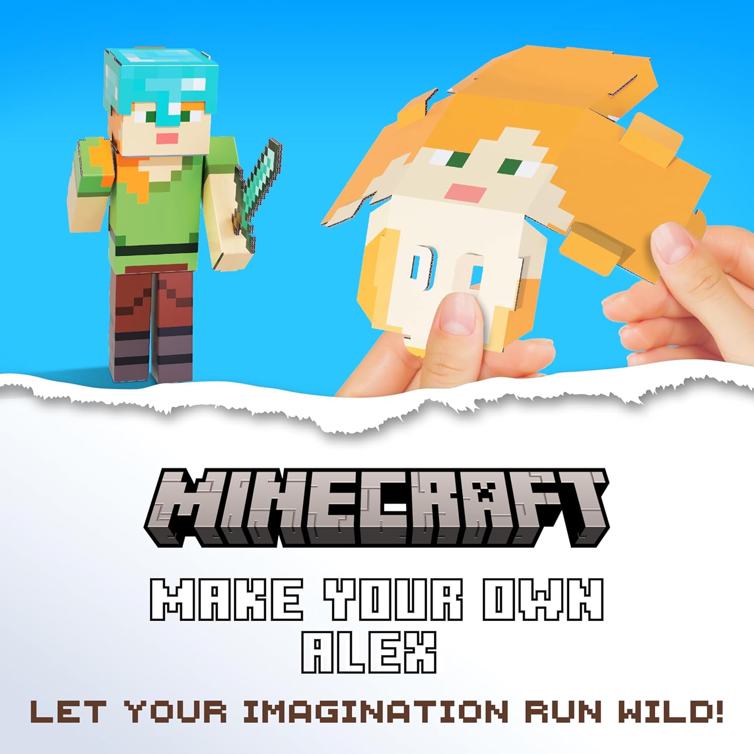 Kit créatif Minecraft Alex à assembler soi-même – Image 2