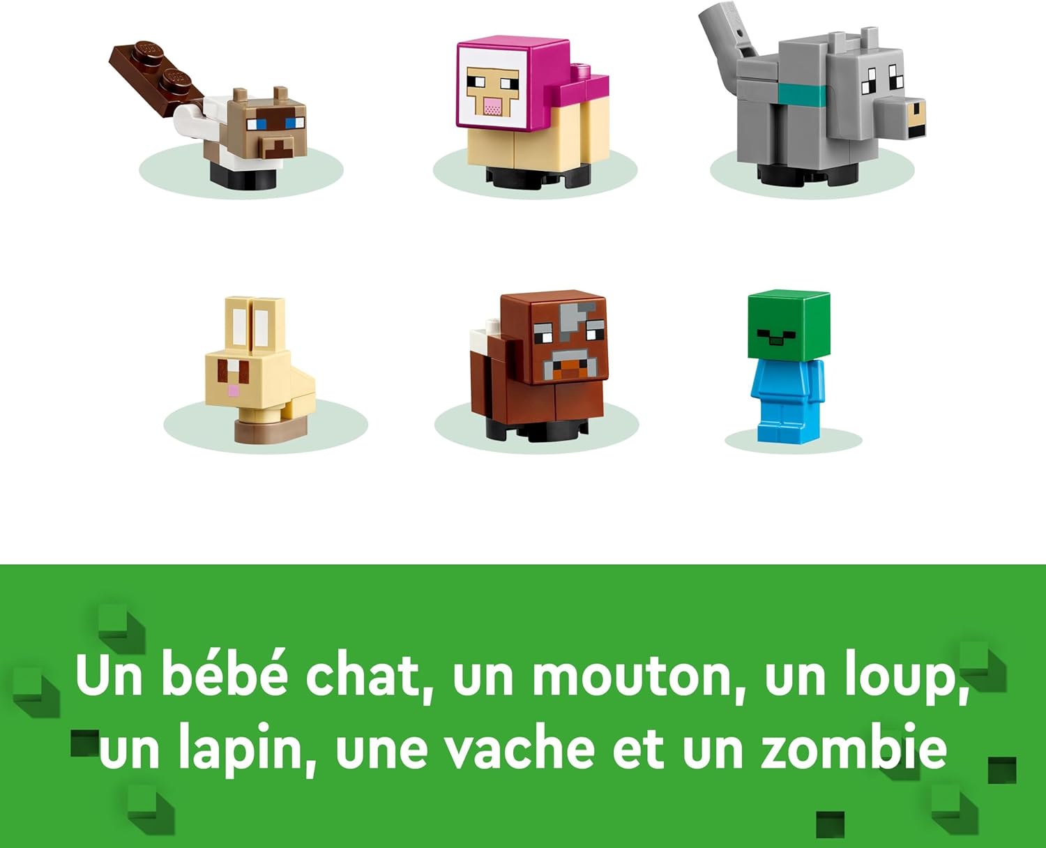 LEGO Minecraft 21253 Sanctuaire Animalier du biome plaine dès 7 ans – Image 5
