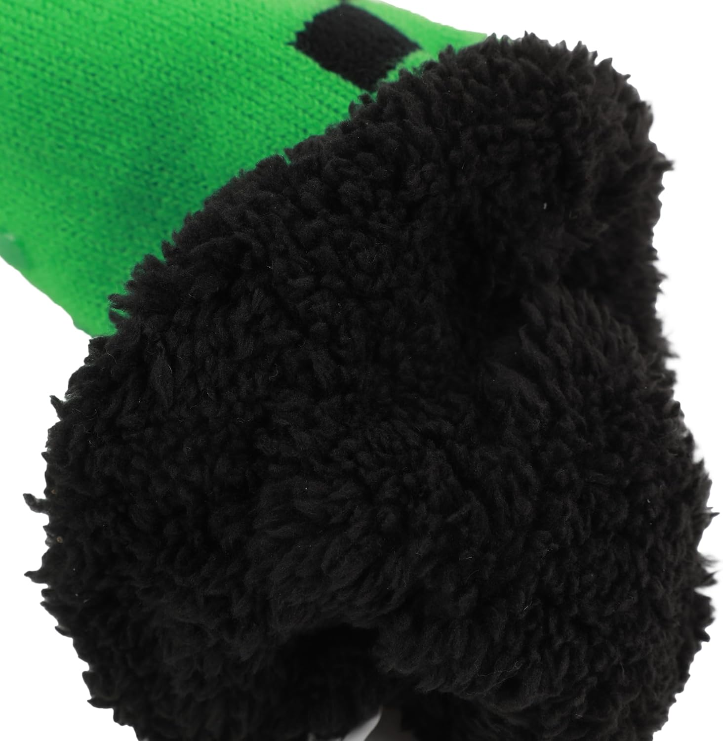 Chaussons chaussettes femme Minecraft Creeper Face vert – Image 5