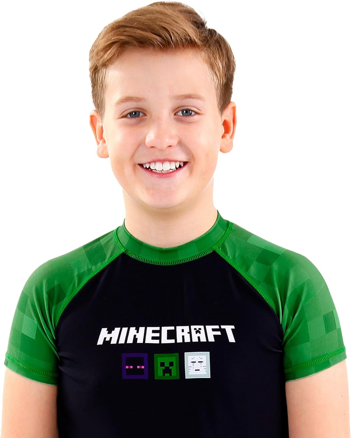 Short de bain Minecraft garçon 2 pièces, tailles 5 à 13 ans – Image 6