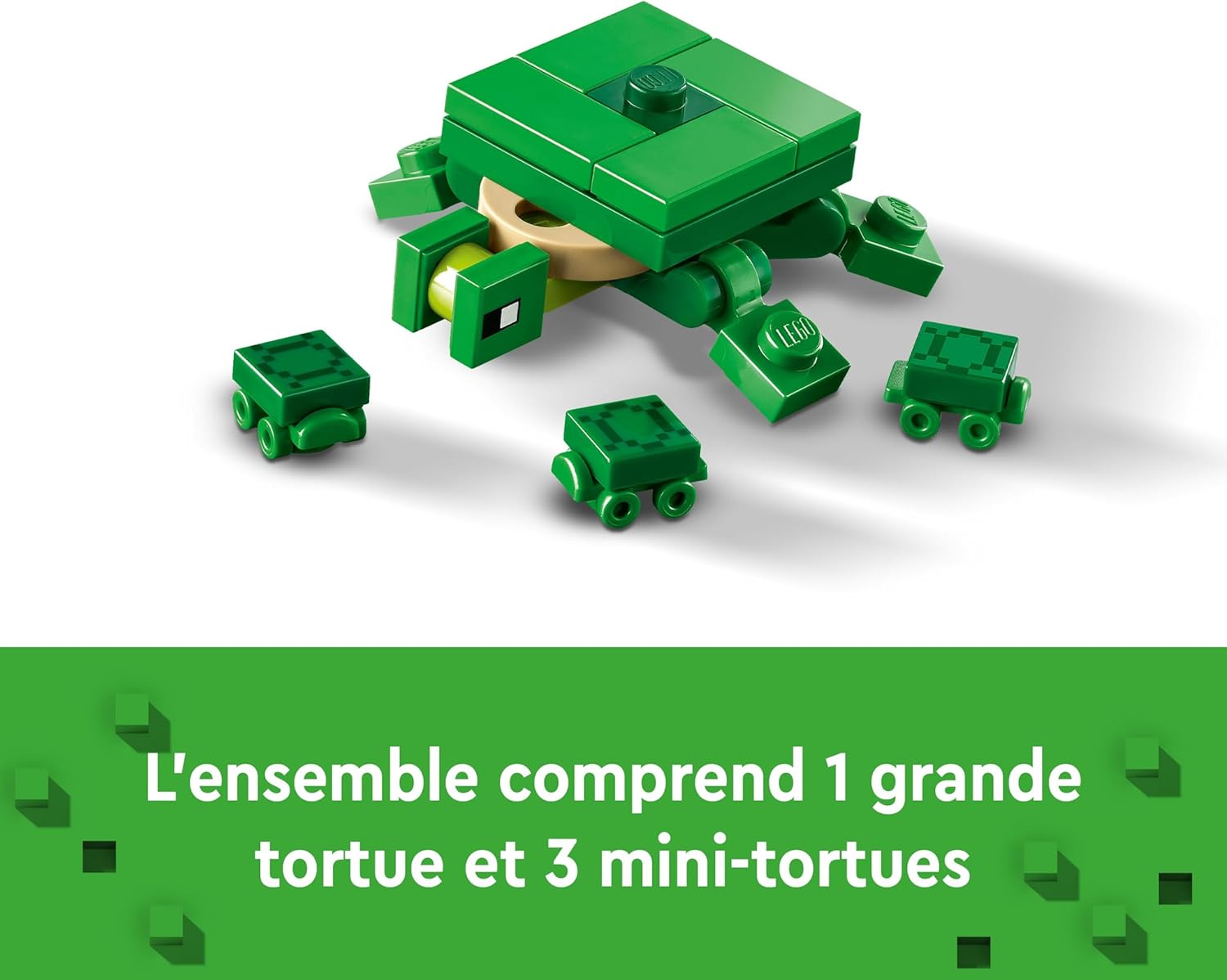 LEGO Minecraft Maison tortue de plage avec 3 figurines 21254 – Image 6