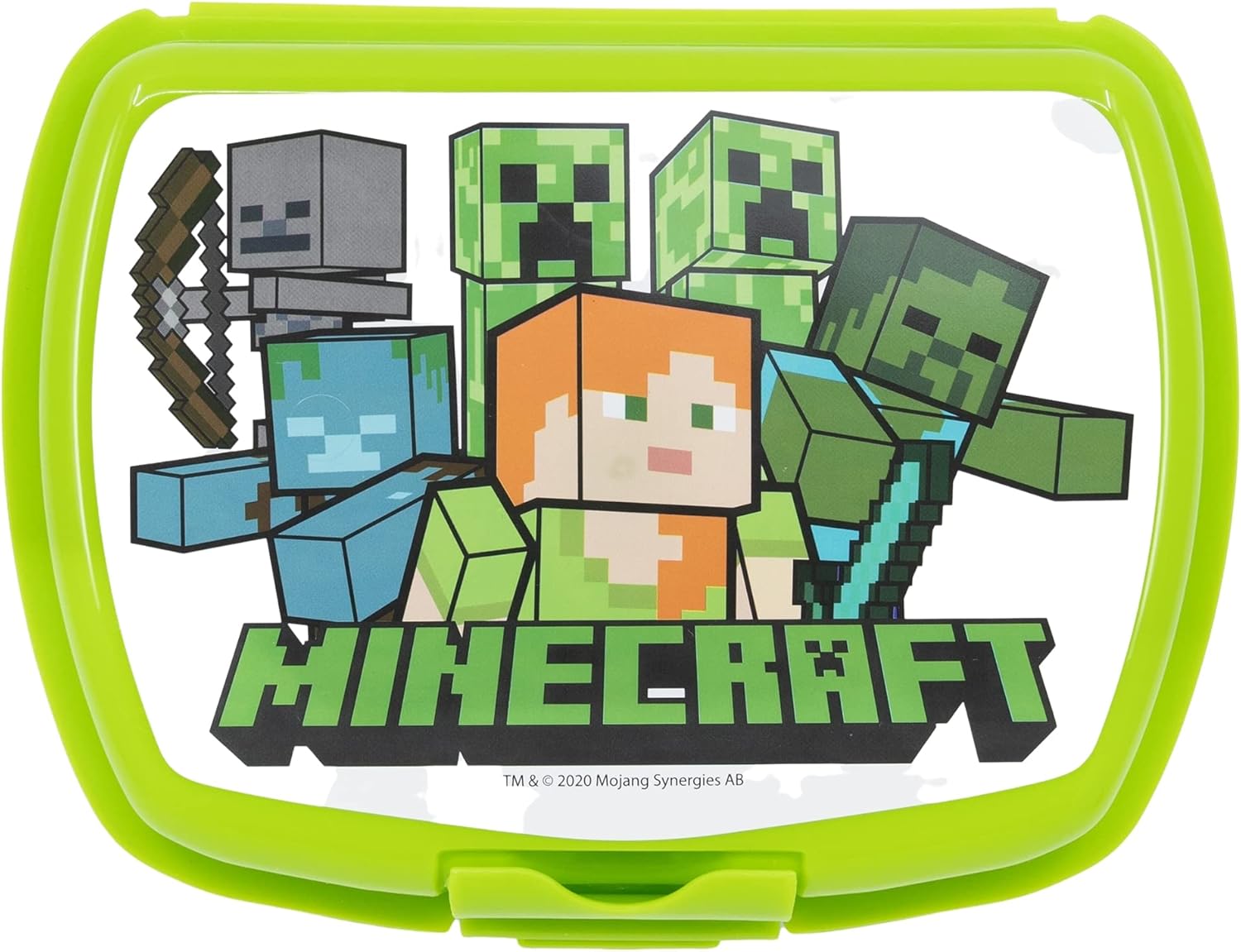 Boîte à lunch Urban Minecraft noire sans BPA – Image 2