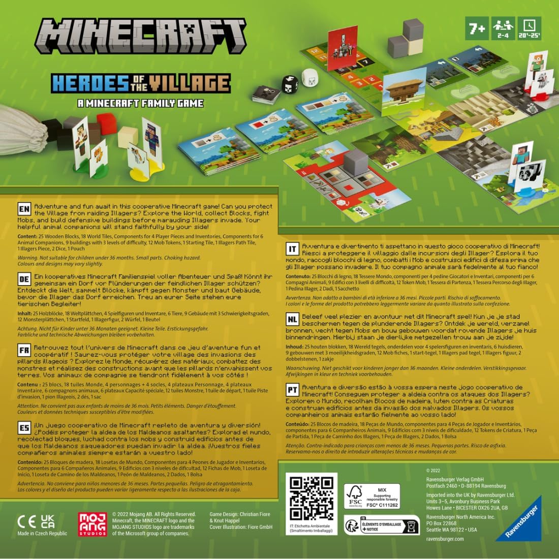 Jeu Minecraft Heroes of The Village coopératif dès 7 ans – Image 4