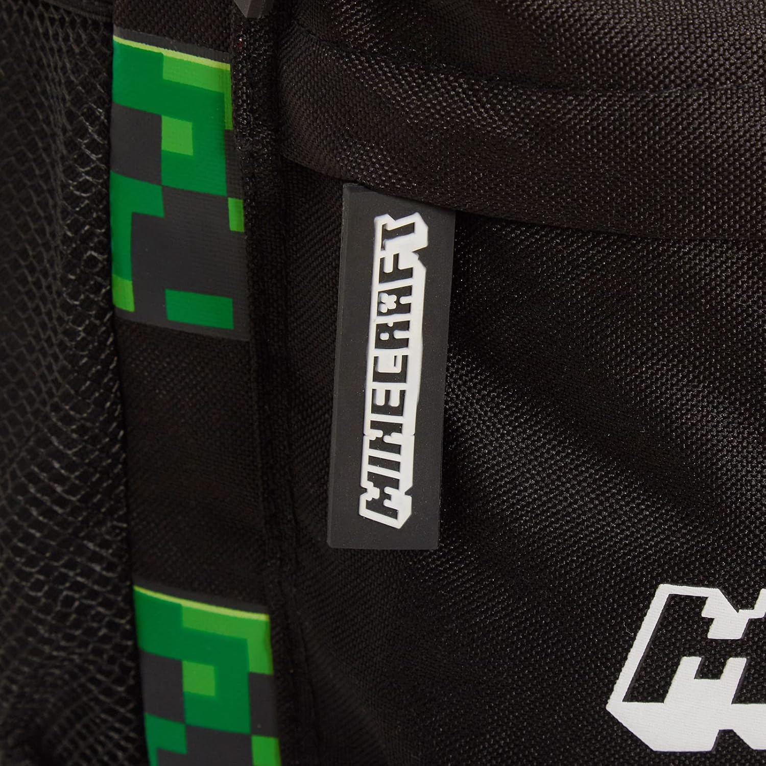 Sac à dos Minecraft Creeper noir pour enfants, adultes et ordinateur portable – Image 8