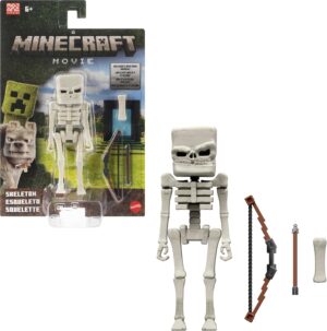 Figurine Squelette Minecraft 10 cm avec accessoires JFR60