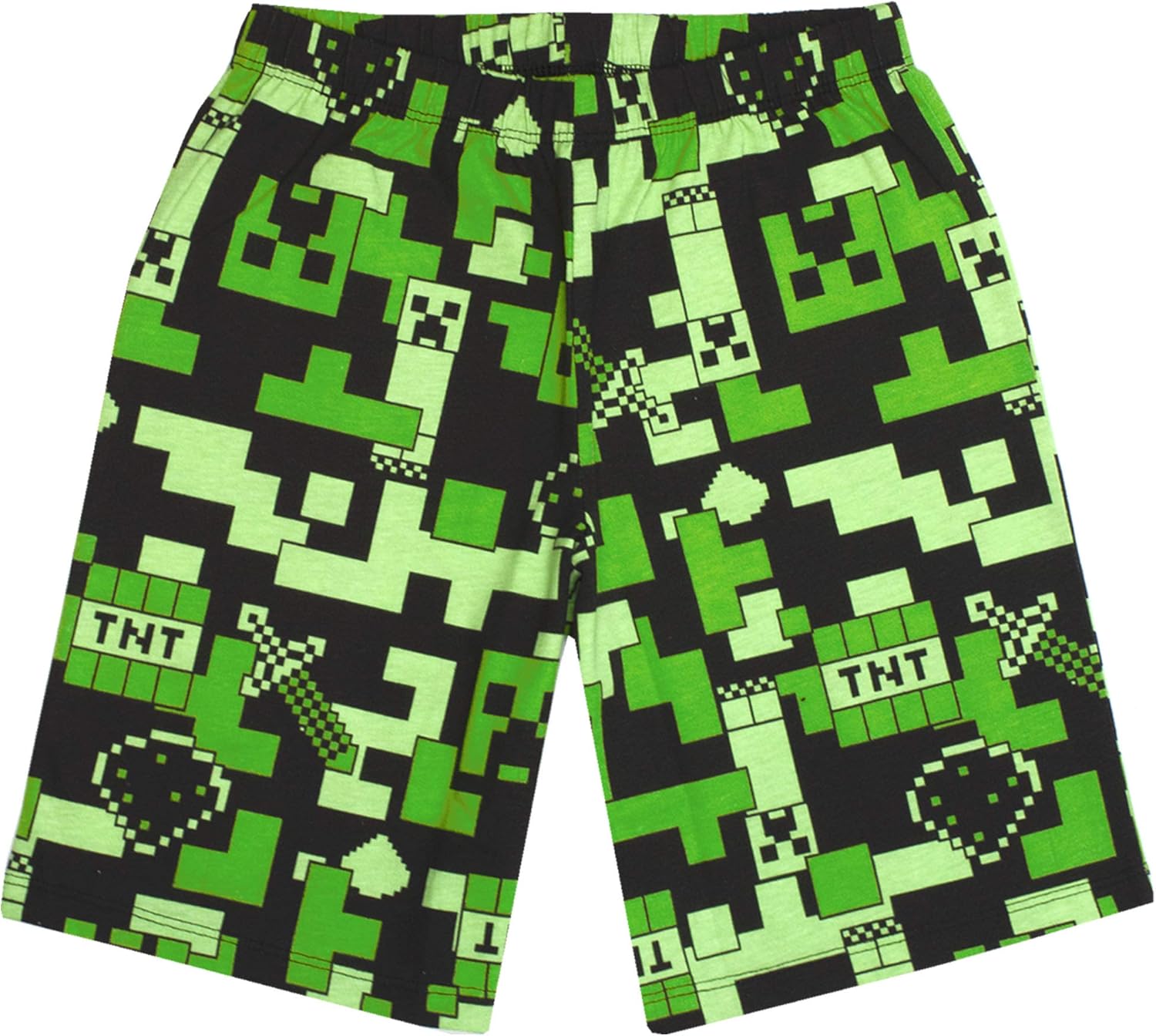 Pyjama Minecraft garçon avec bas long ou court – Image 3