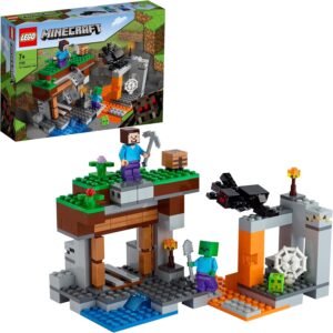 LEGO Minecraft 21166 Mine abandonnée avec Steve et grotte aux zombies