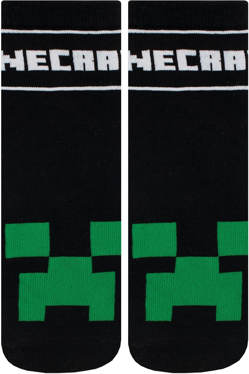 Chaussettes garçon Minecraft Creeper, lot de 3 – Image 4
