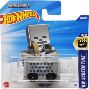 Minecart Hot Wheels Minecraft carte courte HYY82 1:64