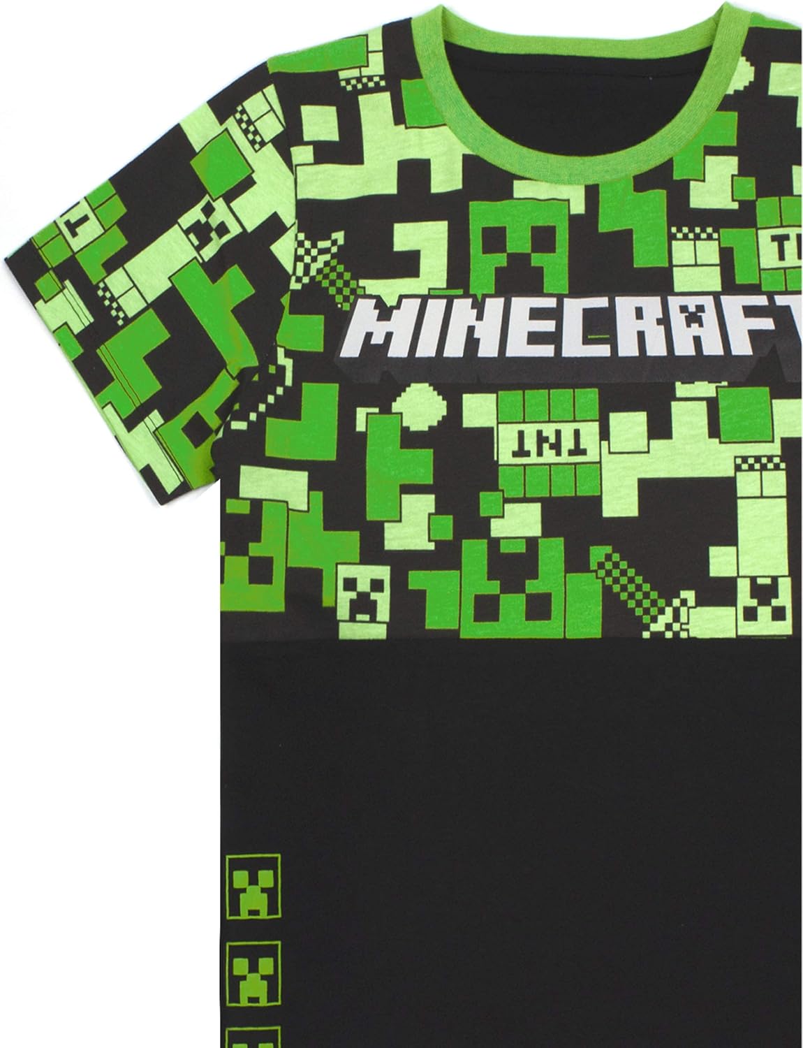 Pyjama Minecraft garçon avec bas long ou court – Image 6