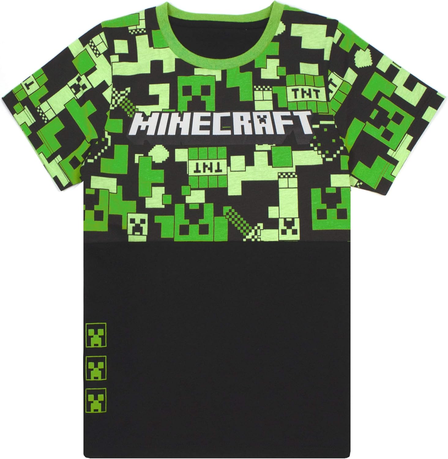 Pyjama Minecraft garçon avec bas long ou court – Image 4