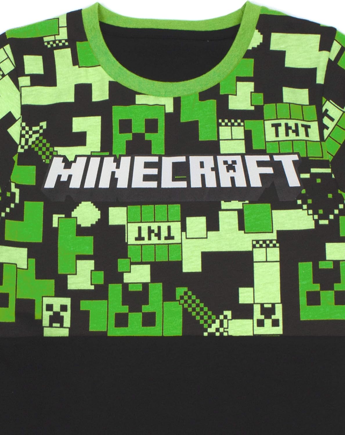 Pyjama Minecraft garçon avec bas long ou court – Image 7