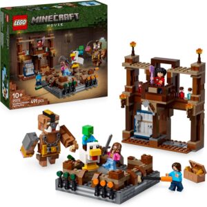 LEGO Minecraft 21272 Le Ring du Manoir des Bois avec Steve et bébé zombie