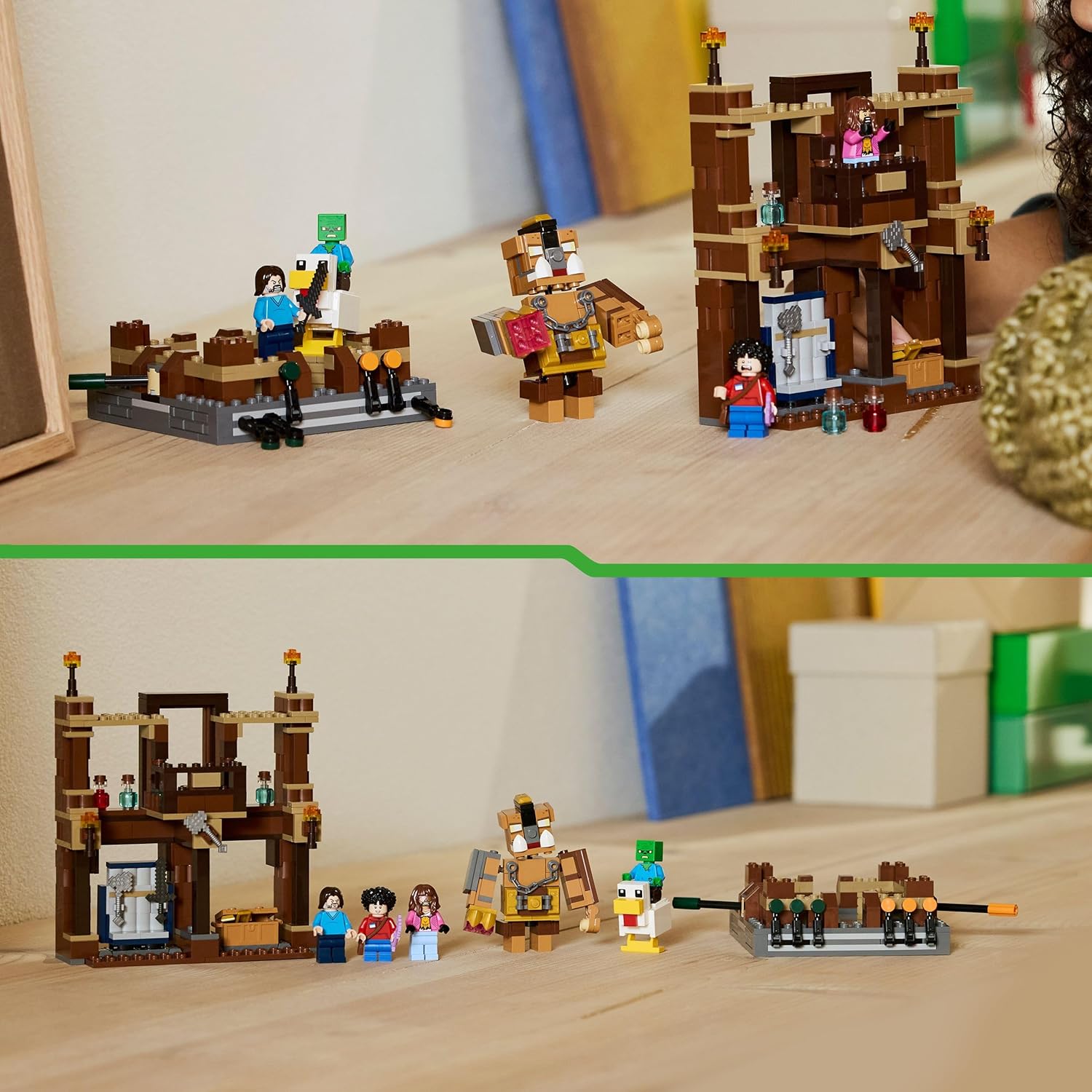 LEGO Minecraft 21272 Le Ring du Manoir des Bois avec Steve et bébé zombie – Image 5