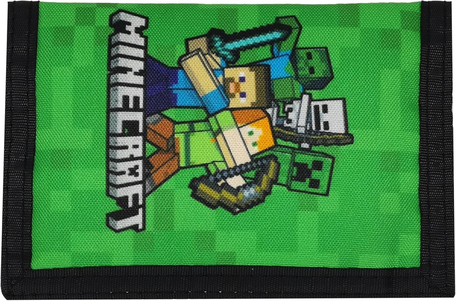 Porte-monnaie Minecraft Alex et Steve 9 x 13 cm – Image 2