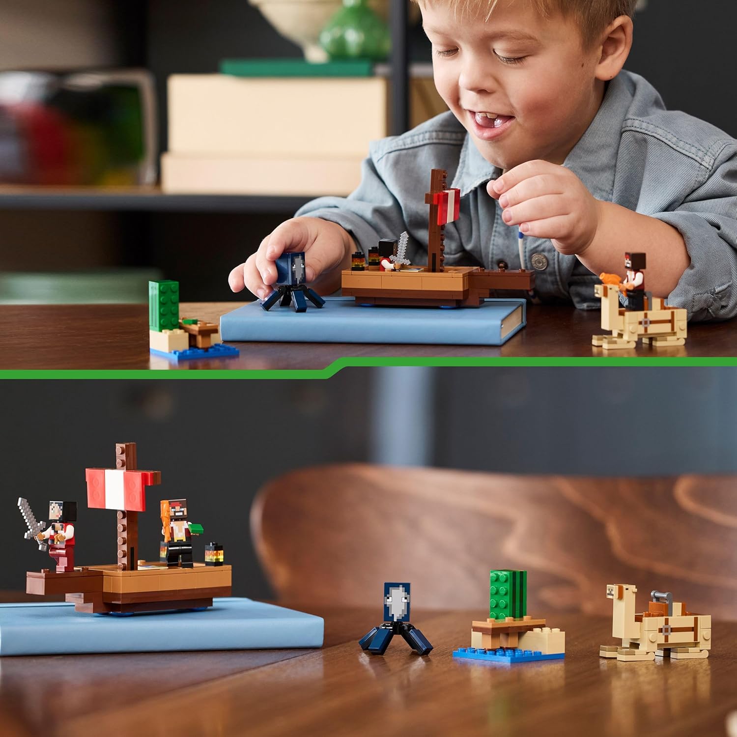 LEGO Minecraft 21259, voyage en bateau pirate avec 2 pirates – Image 7