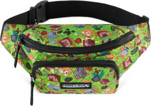 Sac banane Minecraft multicolore pour enfant