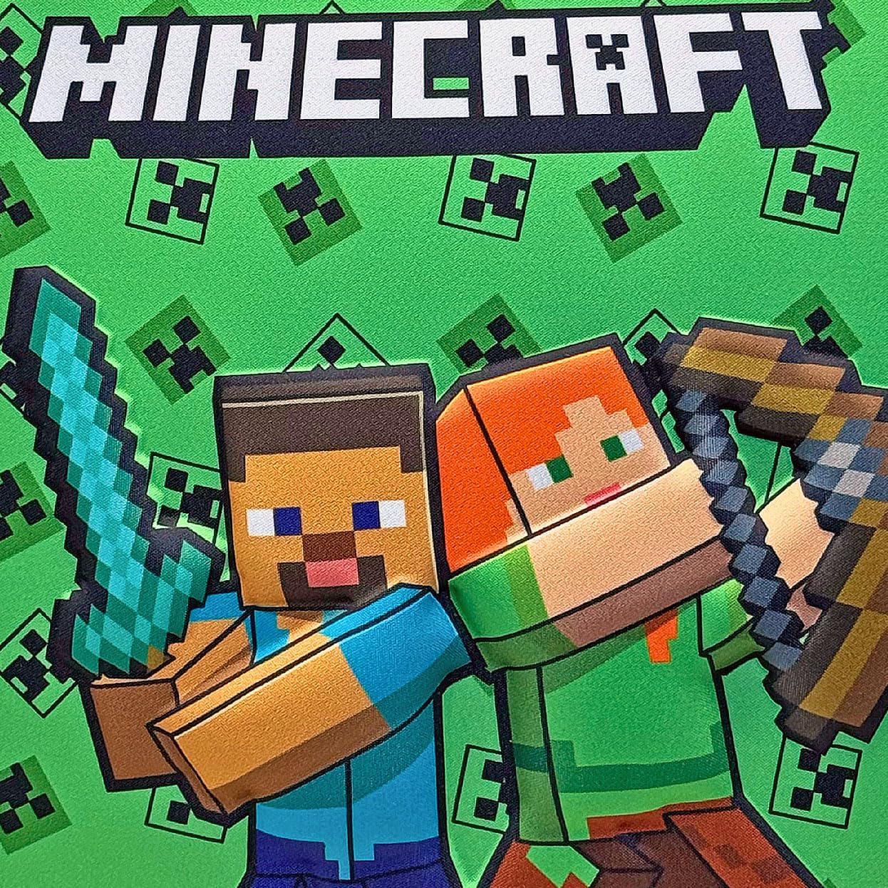 Sac à dos Minecraft 3D 31 cm pour la maternelle – Image 5