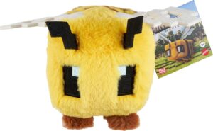 Peluche Abeille Minecraft inspirée du film 20,3 cm