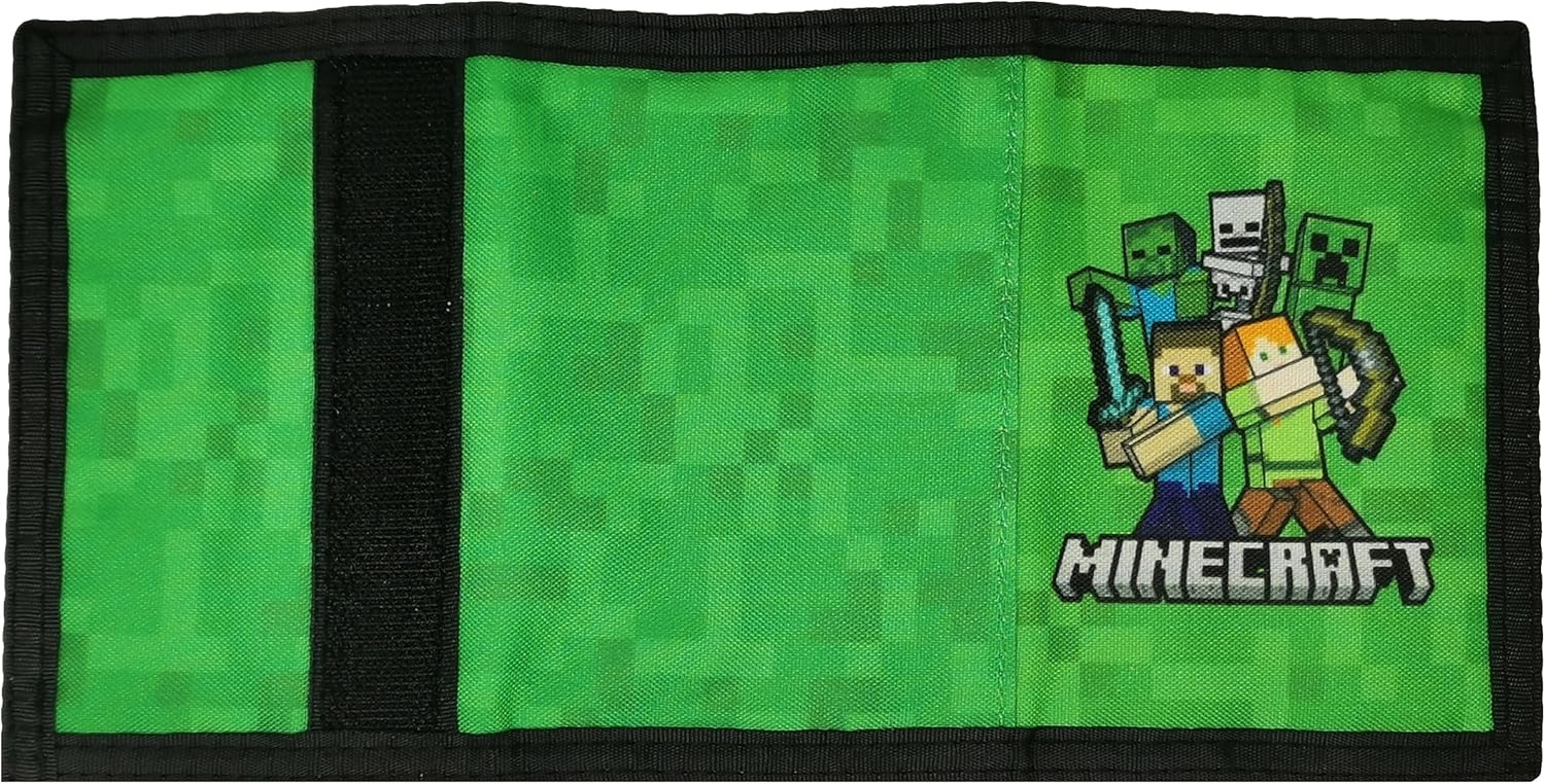 Porte-monnaie Minecraft Alex et Steve 9 x 13 cm – Image 6