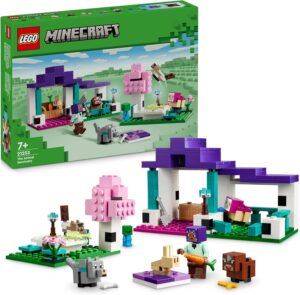 LEGO Minecraft 21253 Sanctuaire Animalier du biome plaine dès 7 ans