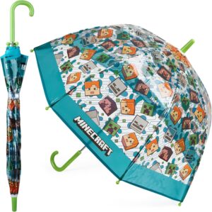Parapluie enfant Minecraft pliable ou cloche transparent