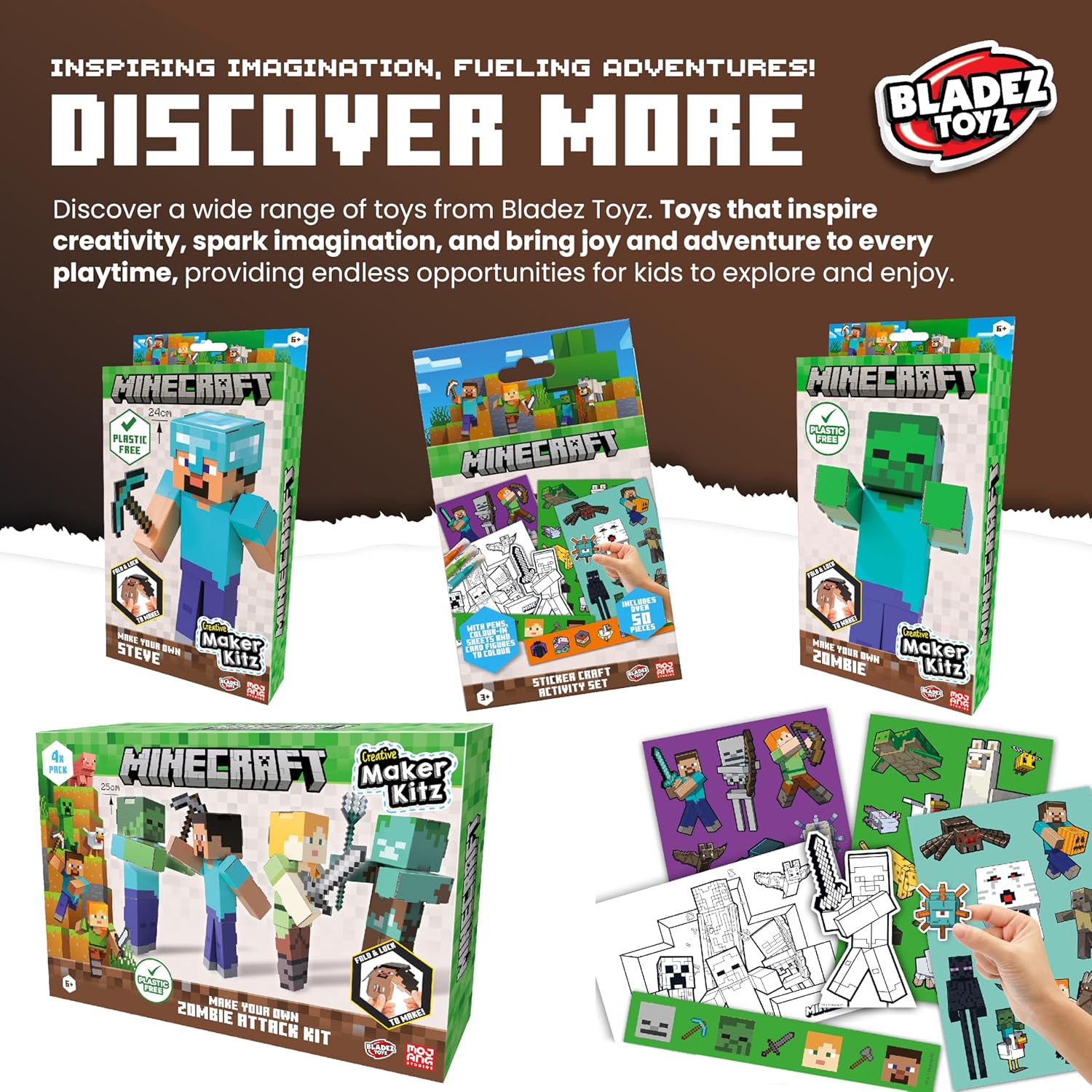 Kit créatif Minecraft Alex à assembler soi-même – Image 8