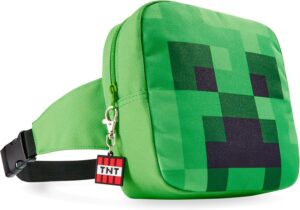 Sac banane Minecraft vert pour enfant