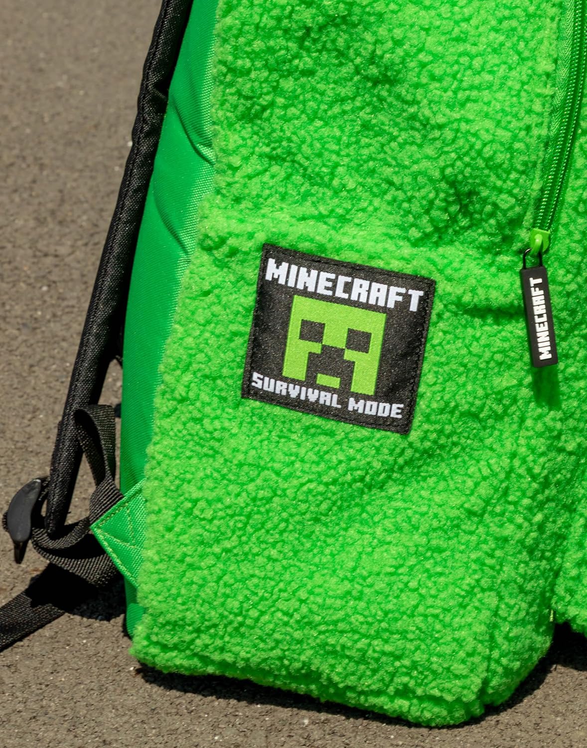 Sac à dos Minecraft Creeper vert pour enfant, modèle unisexe – Image 5