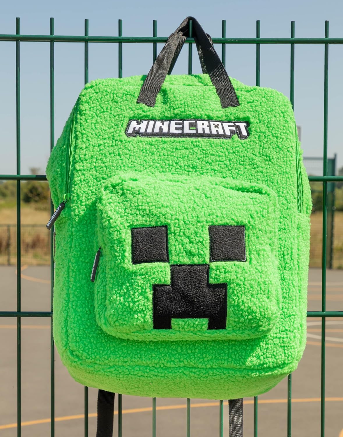 Sac à dos Minecraft Creeper vert pour enfant, modèle unisexe – Image 6