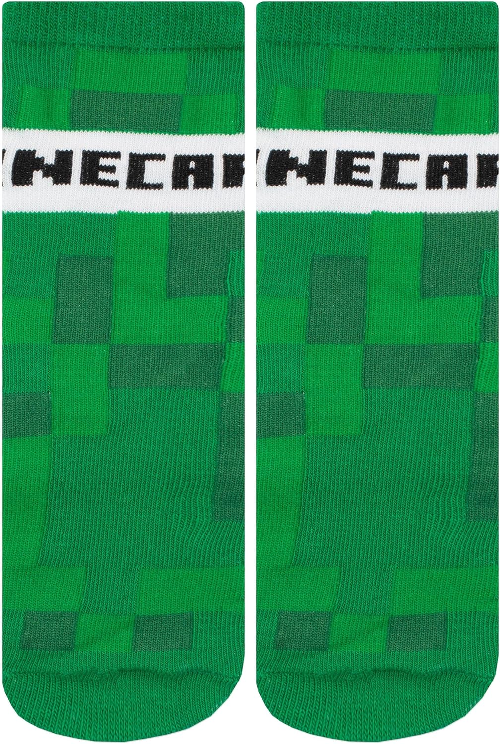 Chaussettes garçon Minecraft Creeper, lot de 3 – Image 2