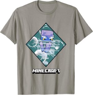 T-shirt Minecraft The Breeze avec logo Big Chest
