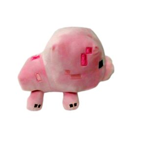 Peluche Minecraft Cochon rose format 16
