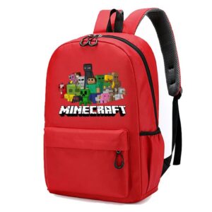 Sac à dos Minecraft avec créatures et logo